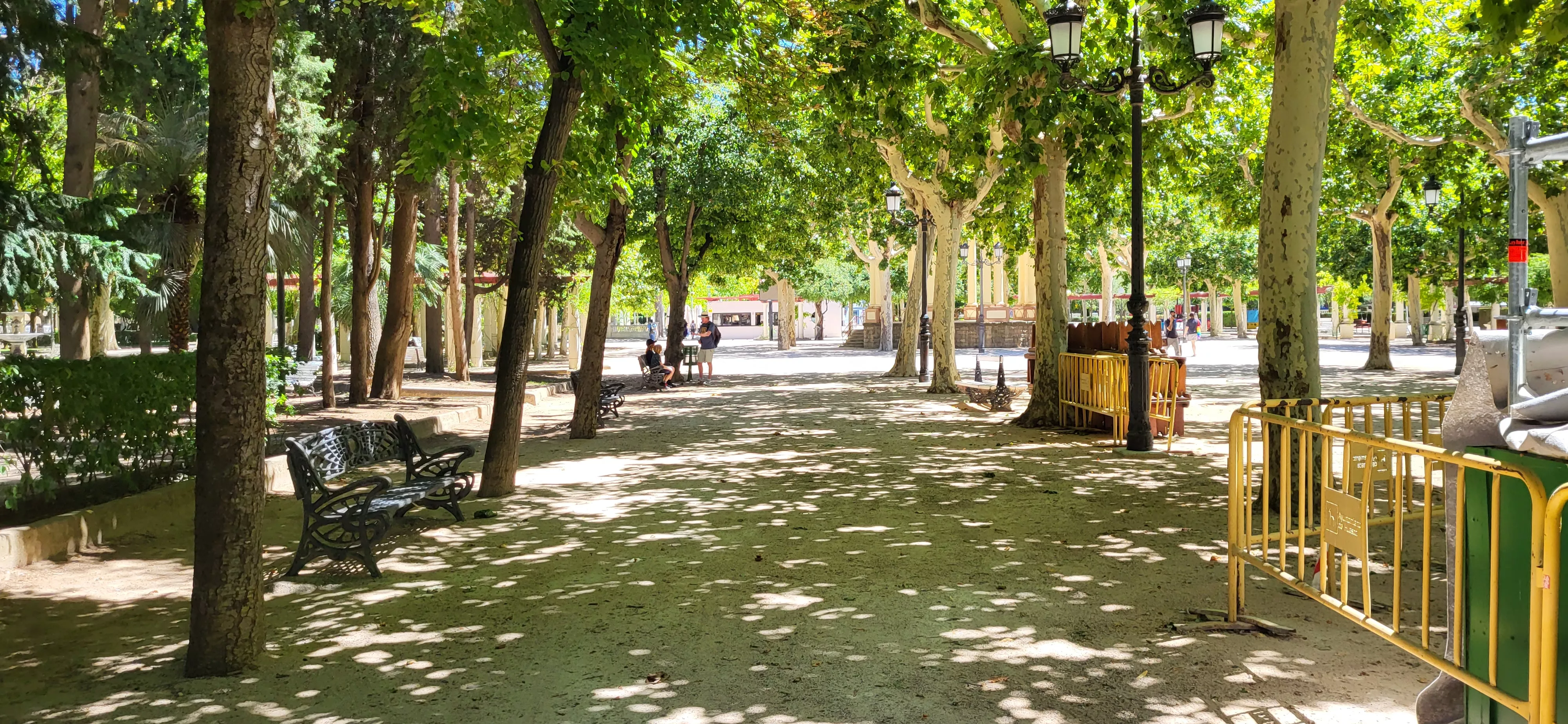 El Parque Miguel Servet ha reabierto tras la evaluación de daños por la tormenta.