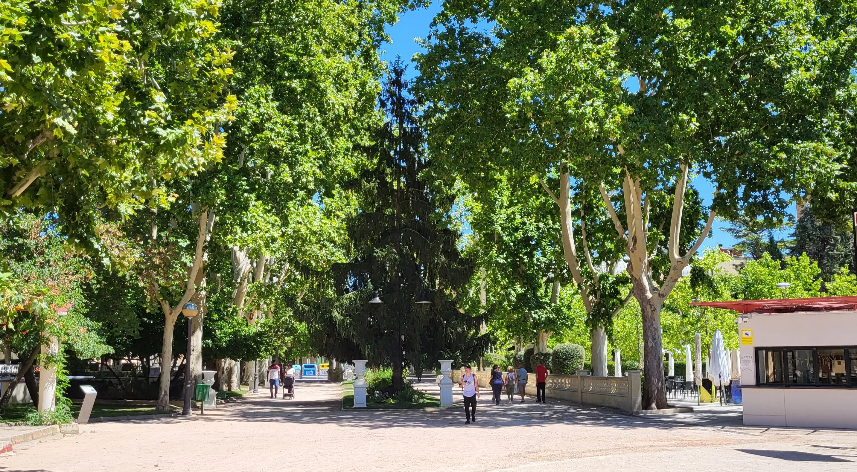 La pantalla se instalará este domingo en el parque Miguel Servet.