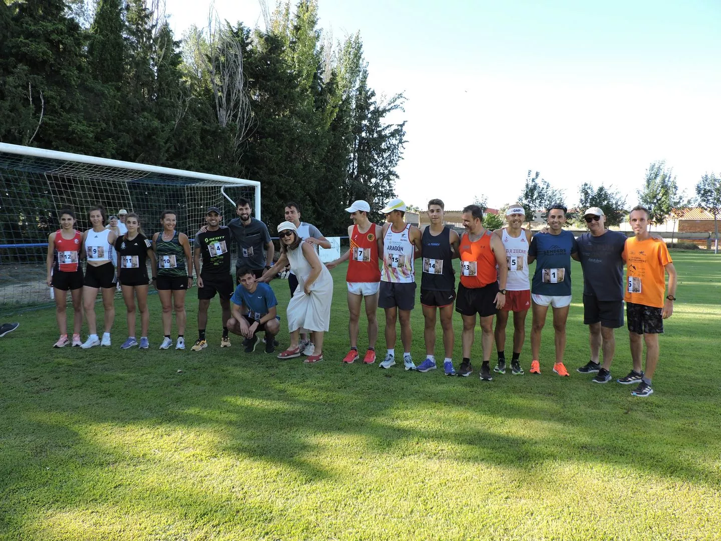 Participantes de la carrera absoluta