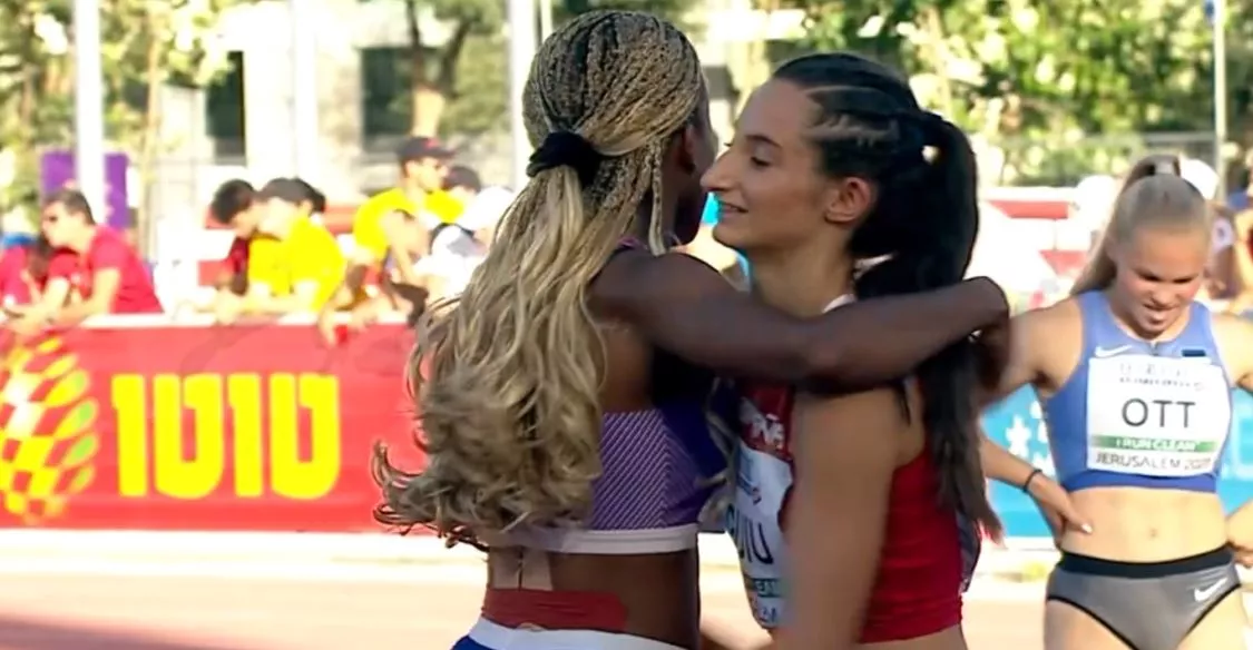 Elena Guiu tras la primera ronda.