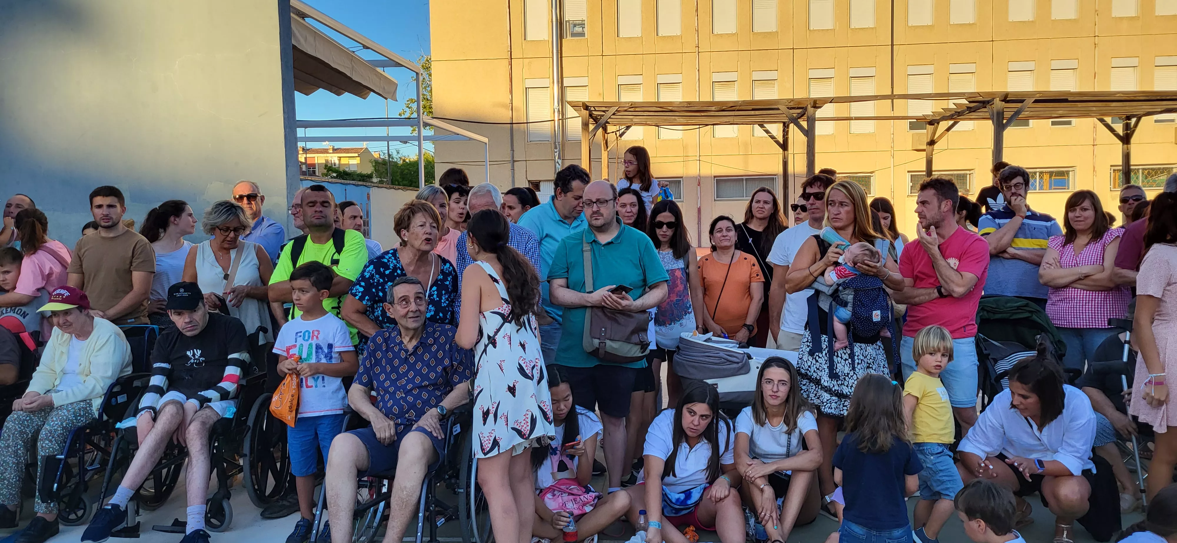Último ensayo de los Danzantes de Huesca antes de San Lorenzo. Foto: Mercedes Manterola