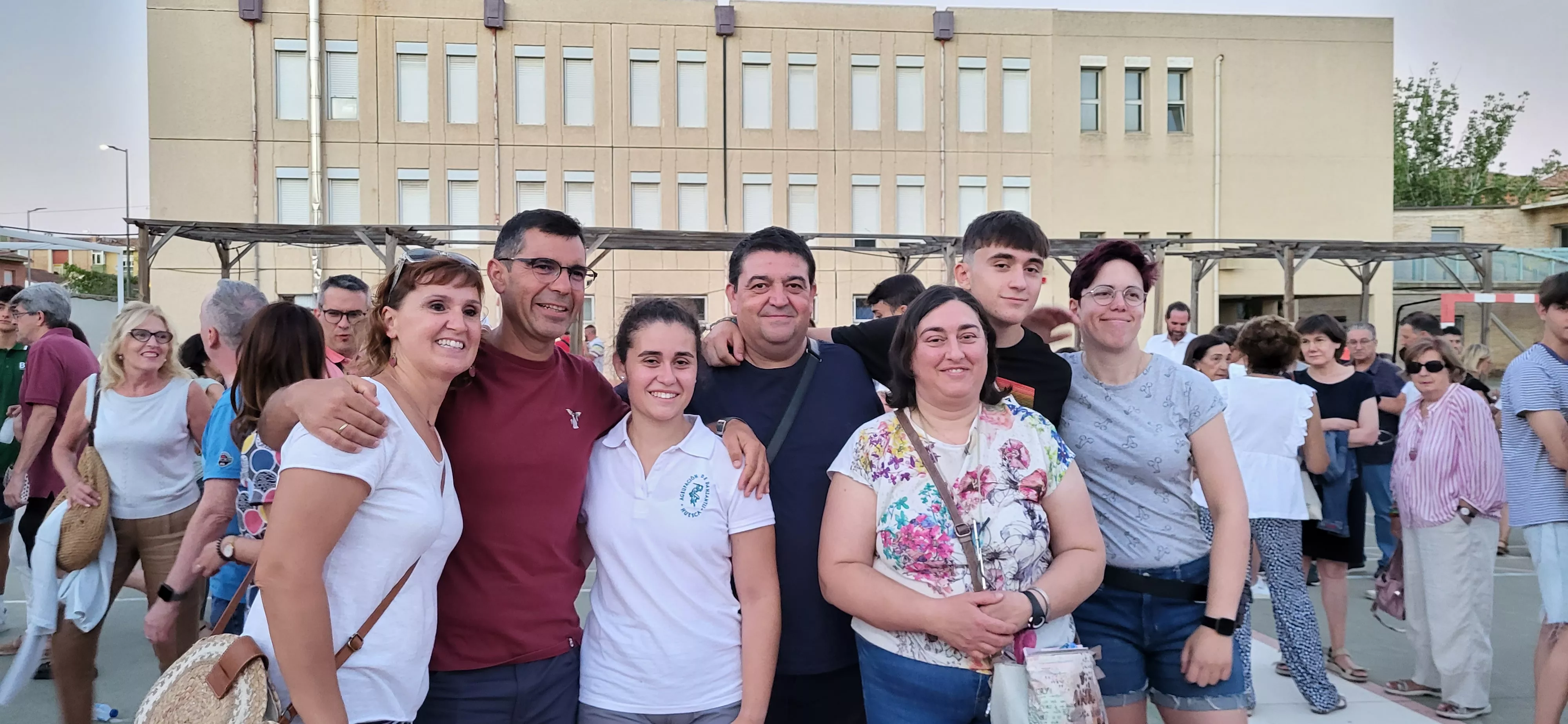 Último ensayo de los Danzantes de Huesca antes de San Lorenzo. Foto: Mercedes Manterola