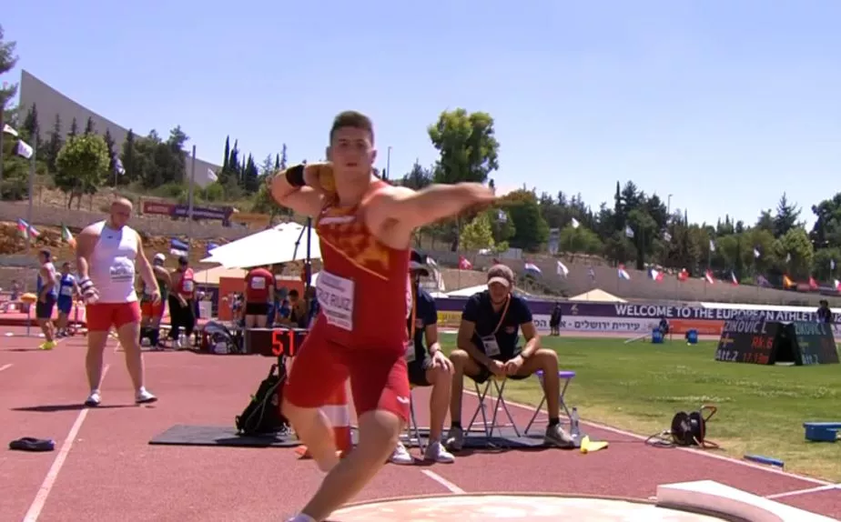 Javi Cruz, de nuevo internacional pero ahora como Sub-23.