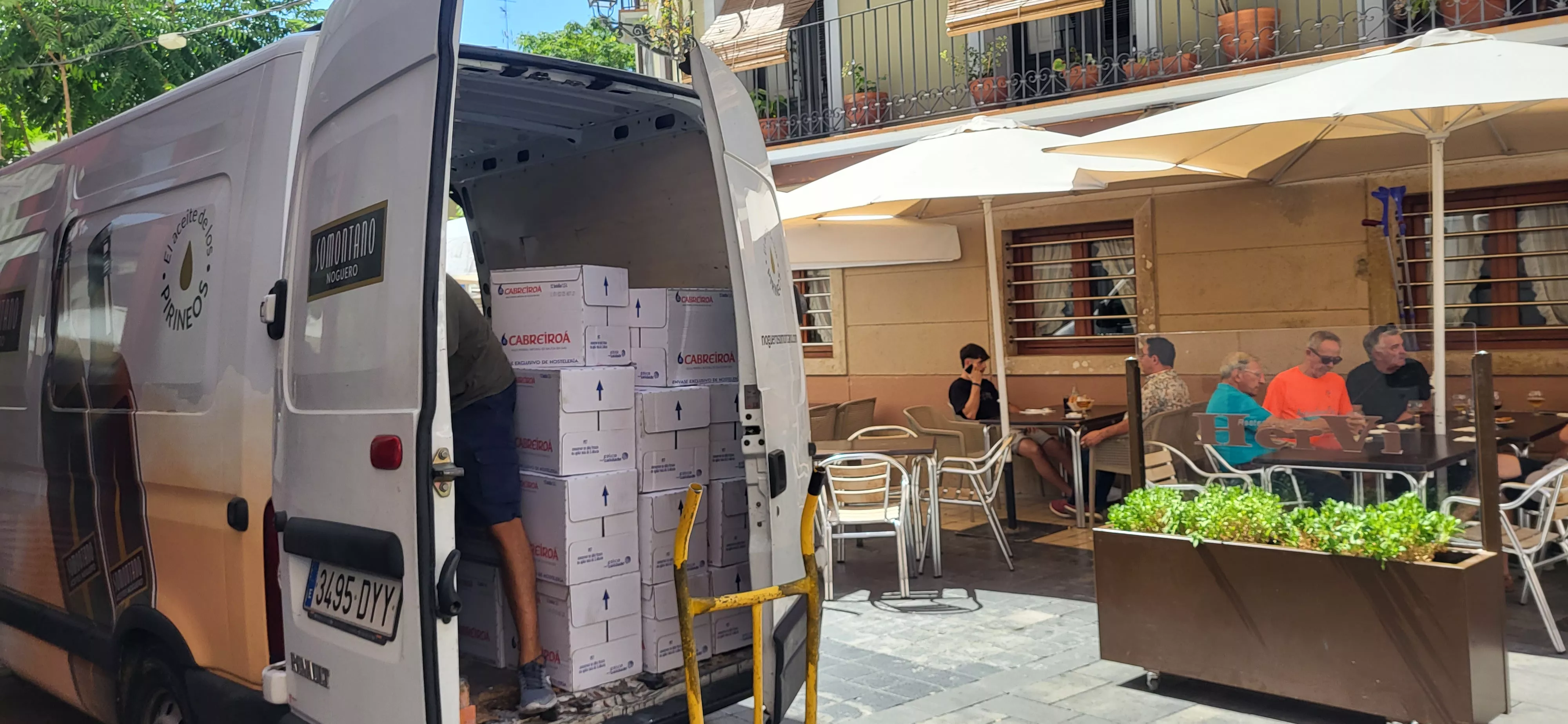  Preparativos en Huesca de las fiestas de San Lorenzo. Foto: Mercedes Manterola