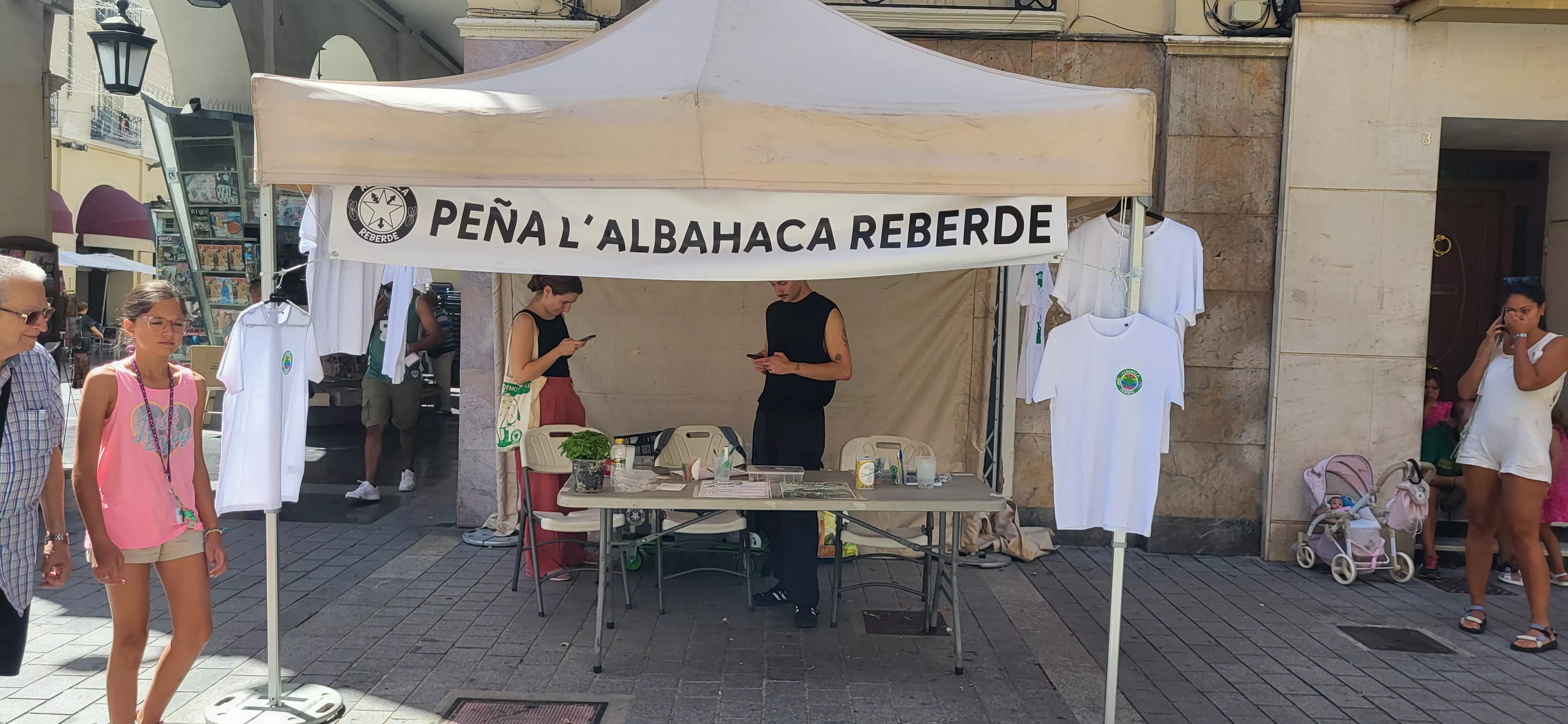  Preparativos en Huesca de las fiestas de San Lorenzo. Foto: Mercedes Manterola