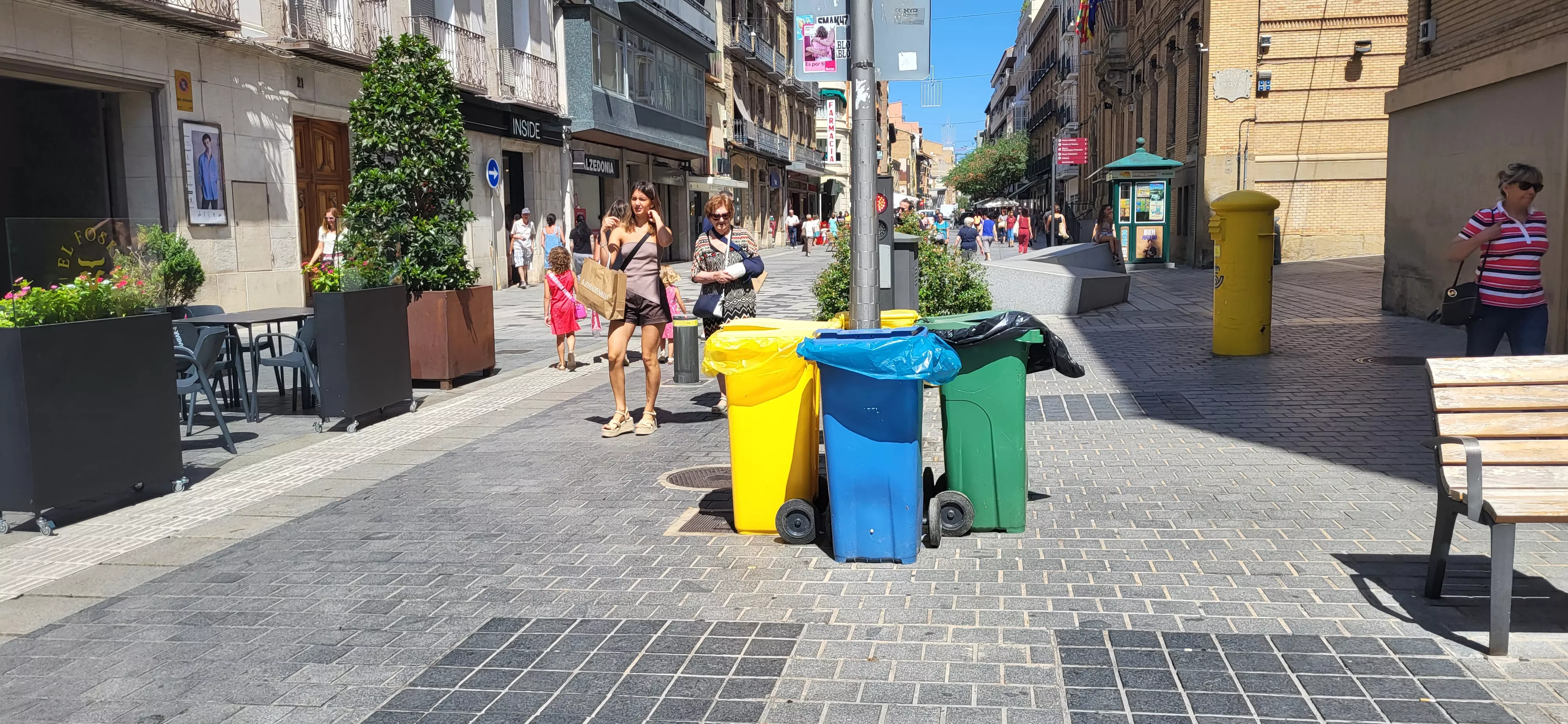  Preparativos en Huesca de las fiestas de San Lorenzo. Foto: Mercedes Manterola