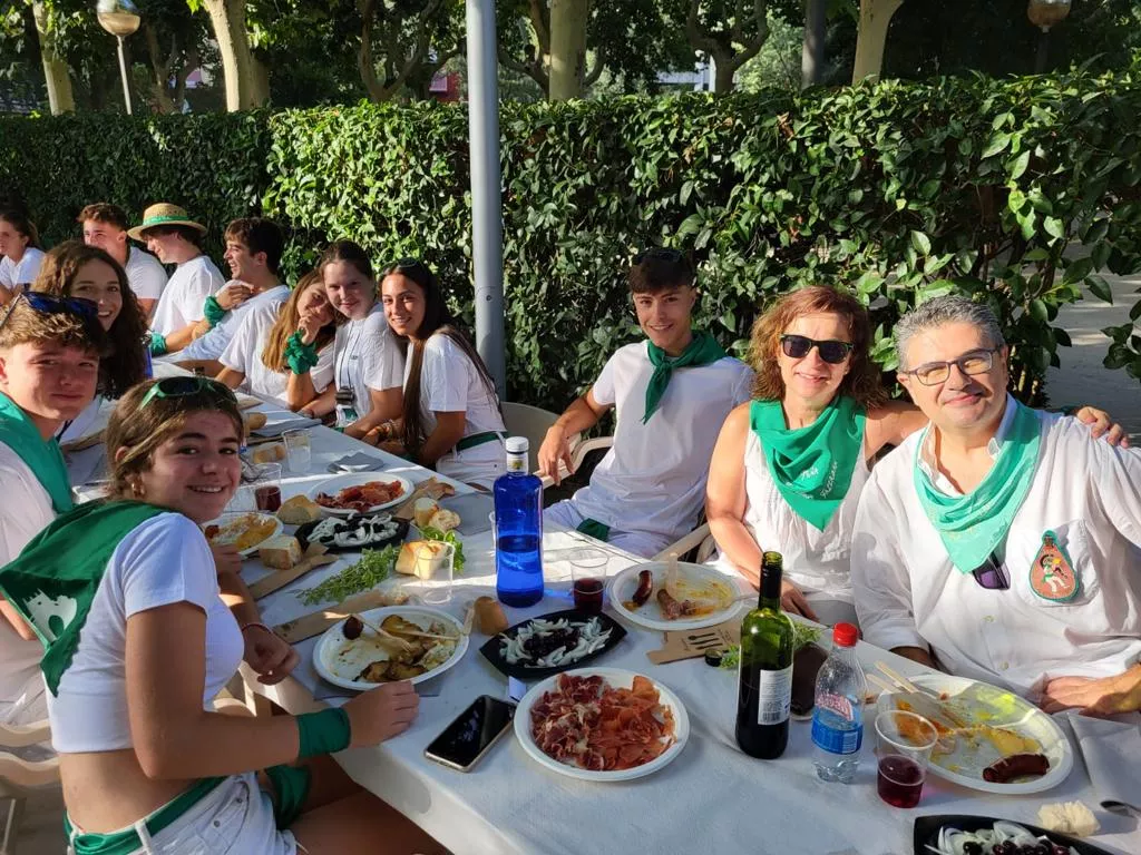 Imágenes de almuerzos de San Lorenzo