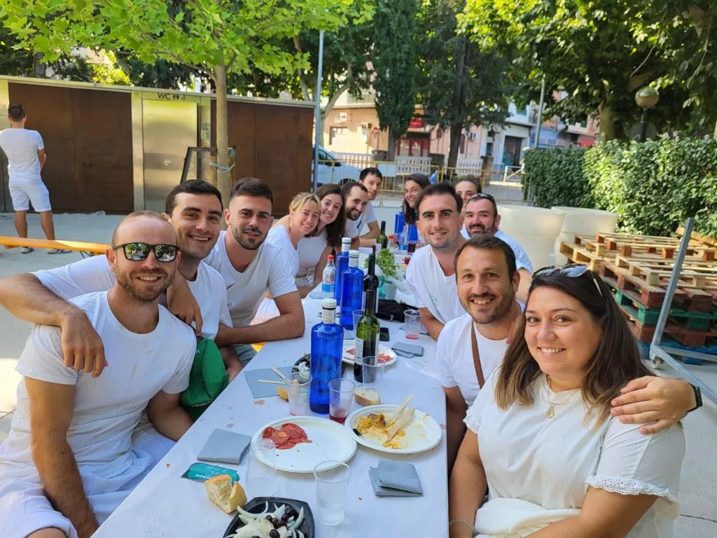 Imágenes de almuerzos de San Lorenzo