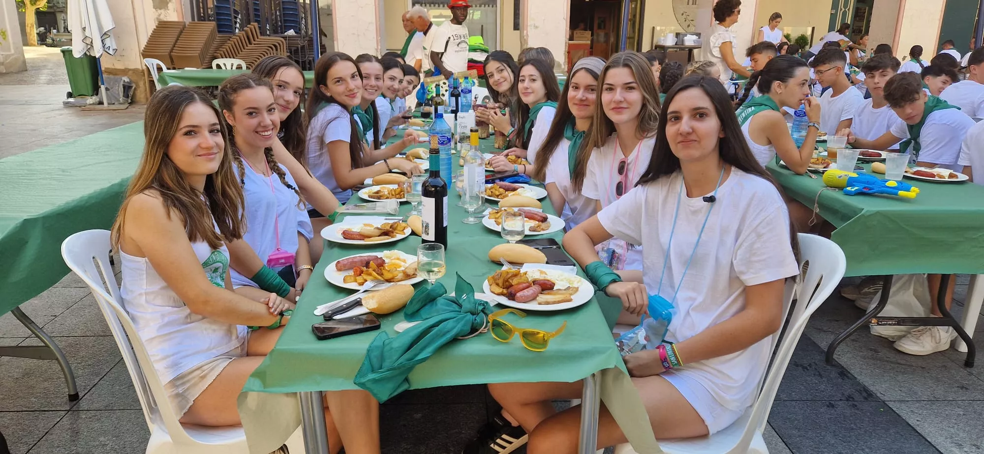 Imágenes de almuerzos de San Lorenzo