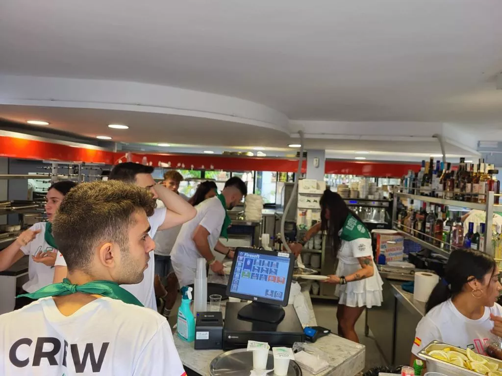 Imágenes de almuerzos de San Lorenzo