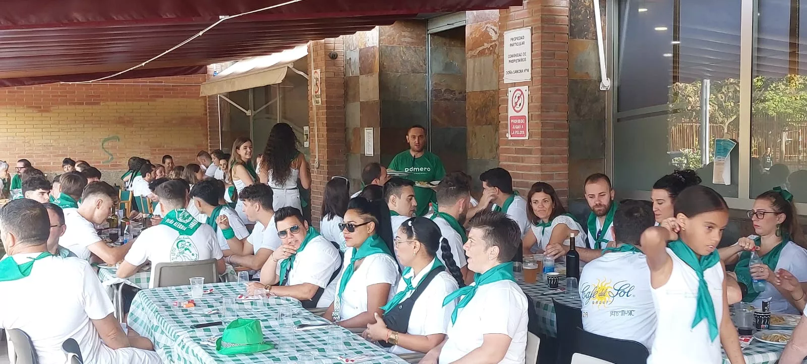 Imágenes de almuerzos de San Lorenzo