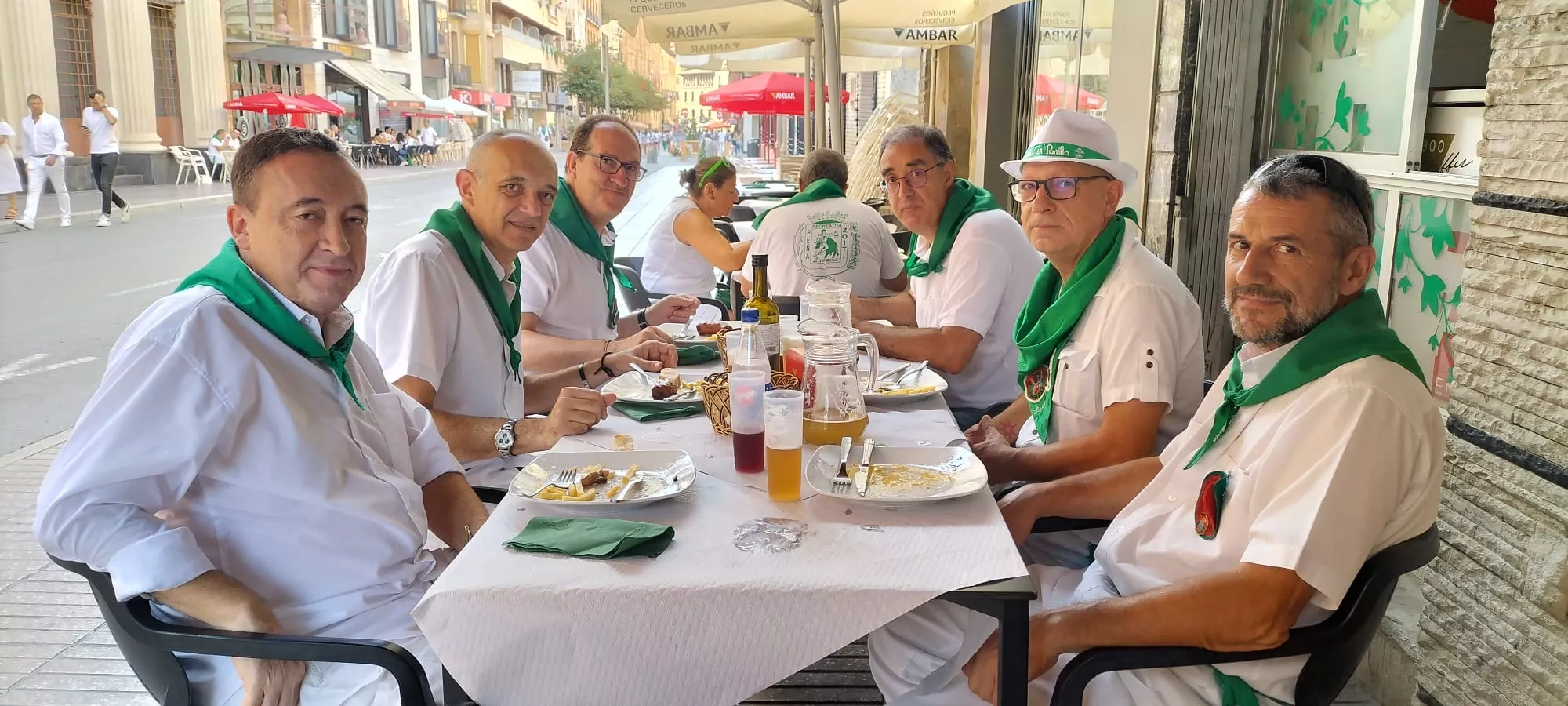 Imágenes de almuerzos de San Lorenzo