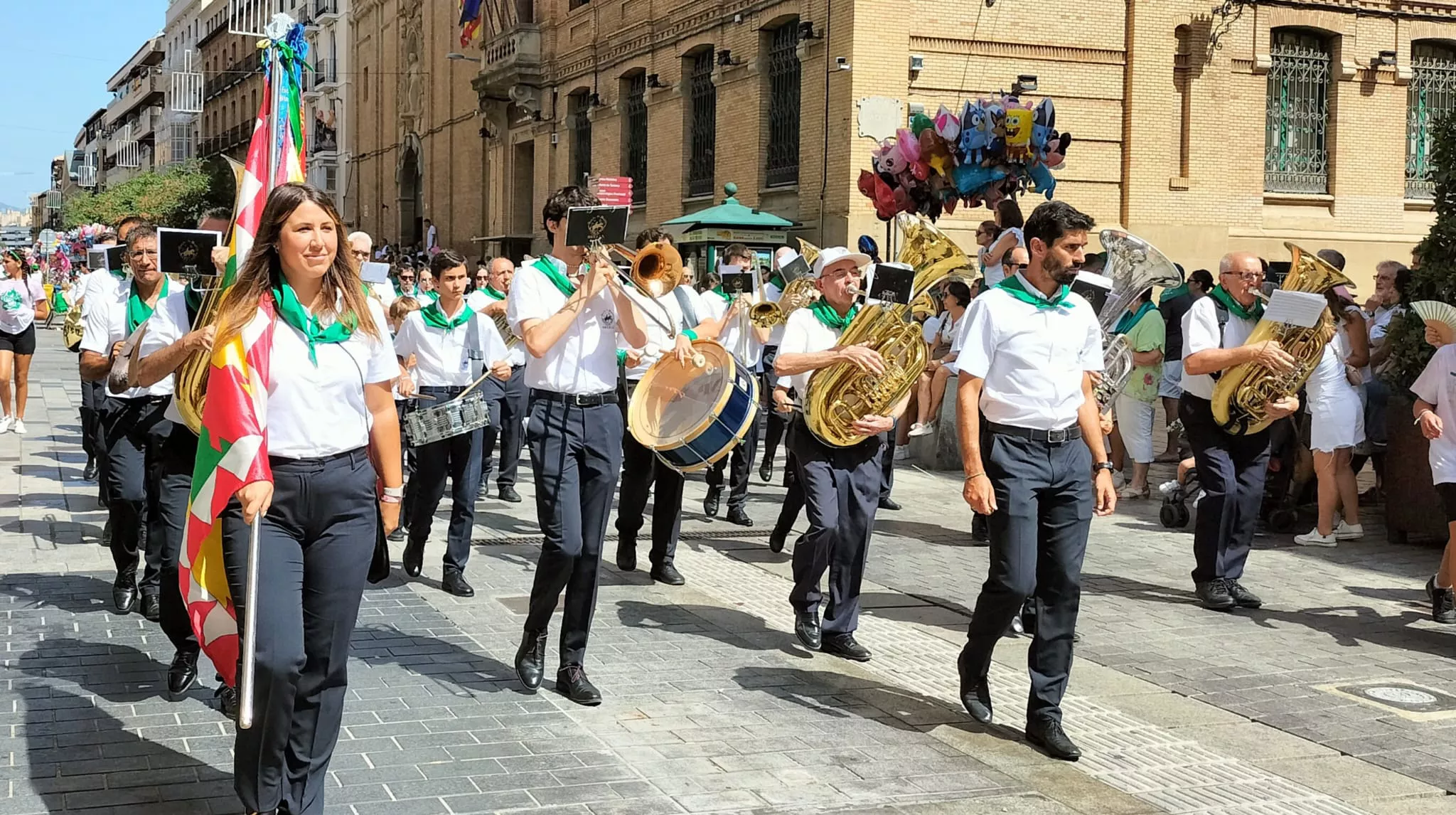 Cabalgata del día 9 de agosto.