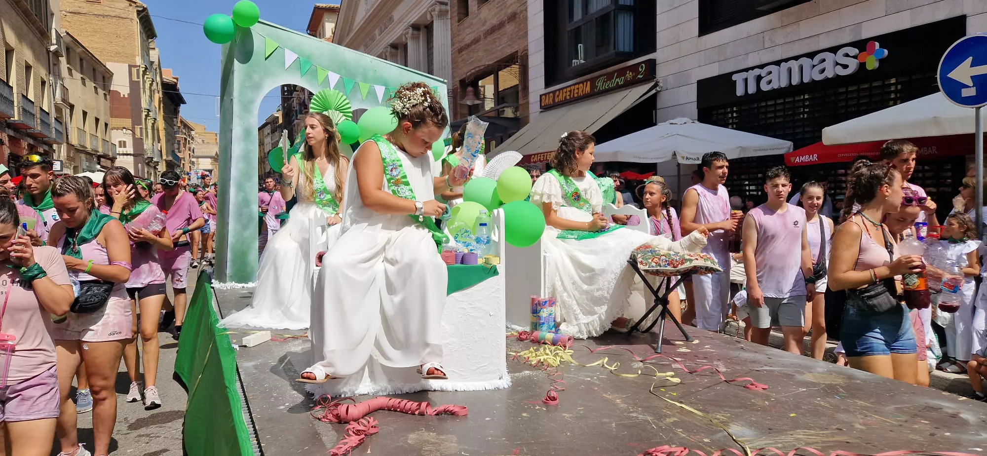 Cabalgata del día 9 de agosto.