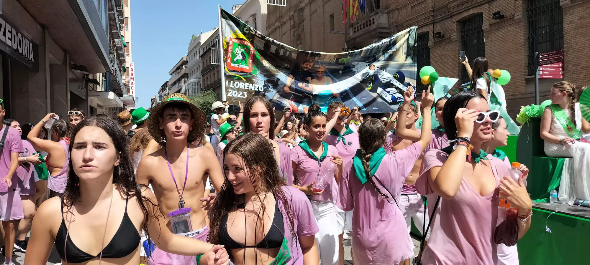 Cabalgata del día 9 de agosto.