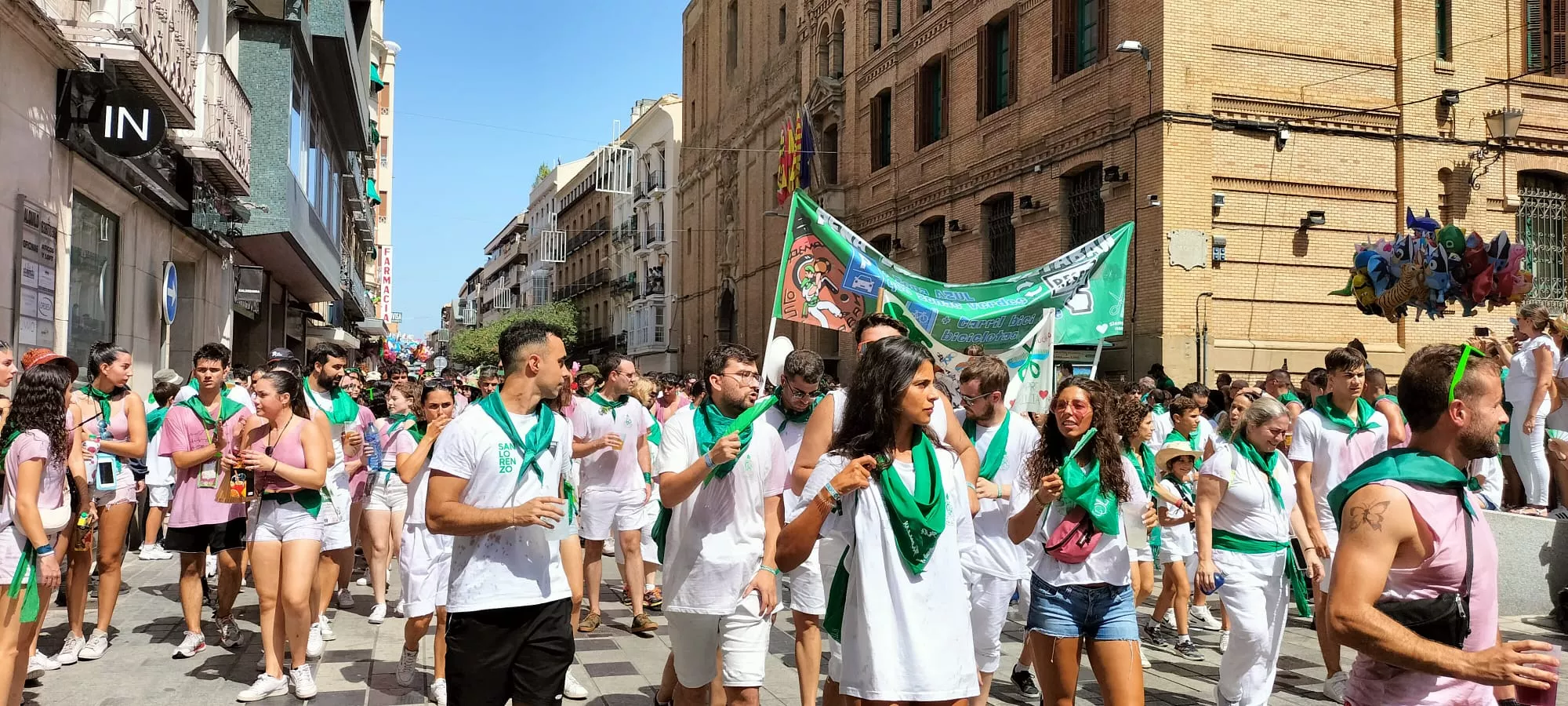 Cabalgata del día 9 de agosto.