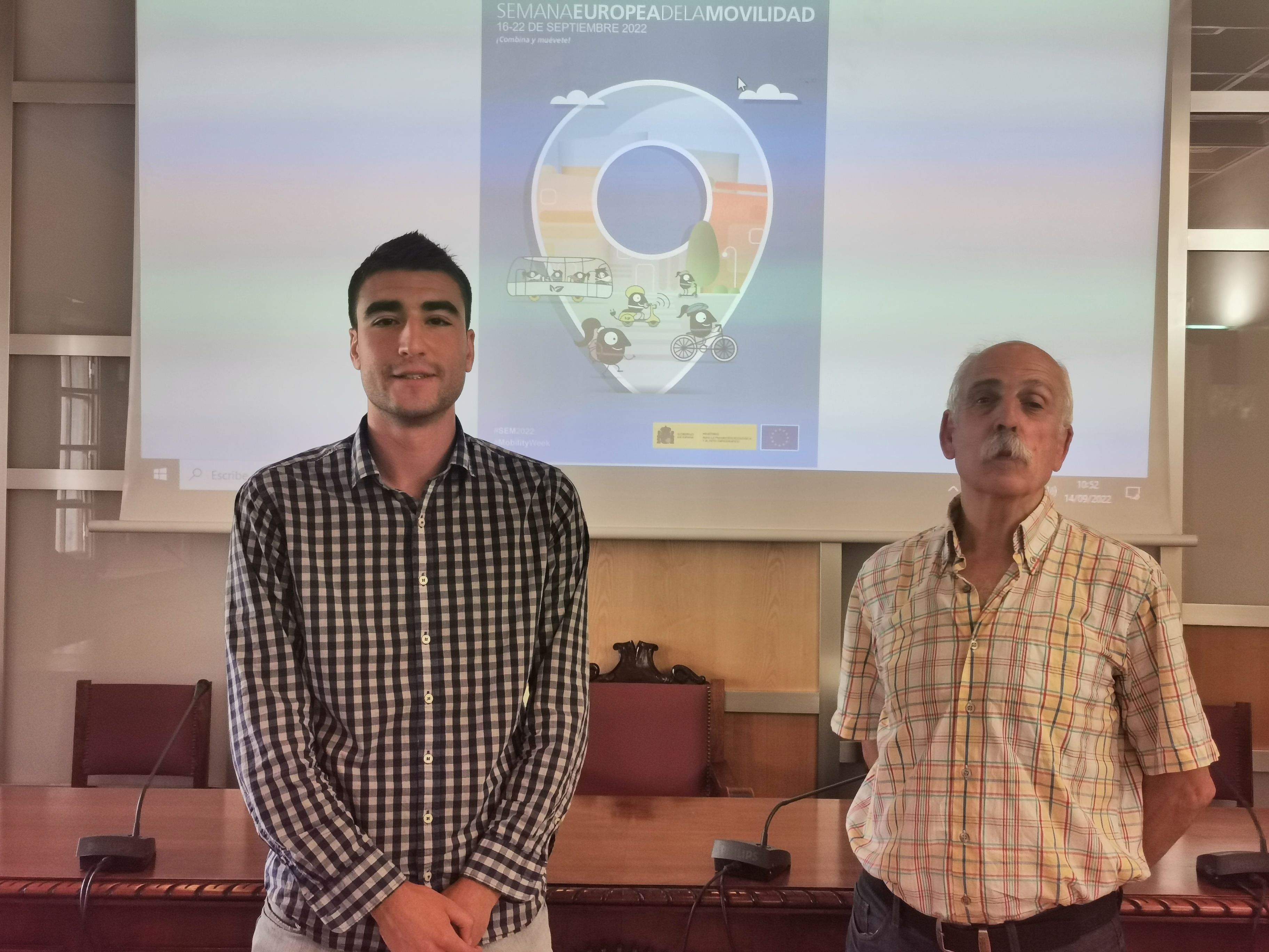 El concejal de Movilidad del Ayuntamiento de Jaca, Manuel Díez y