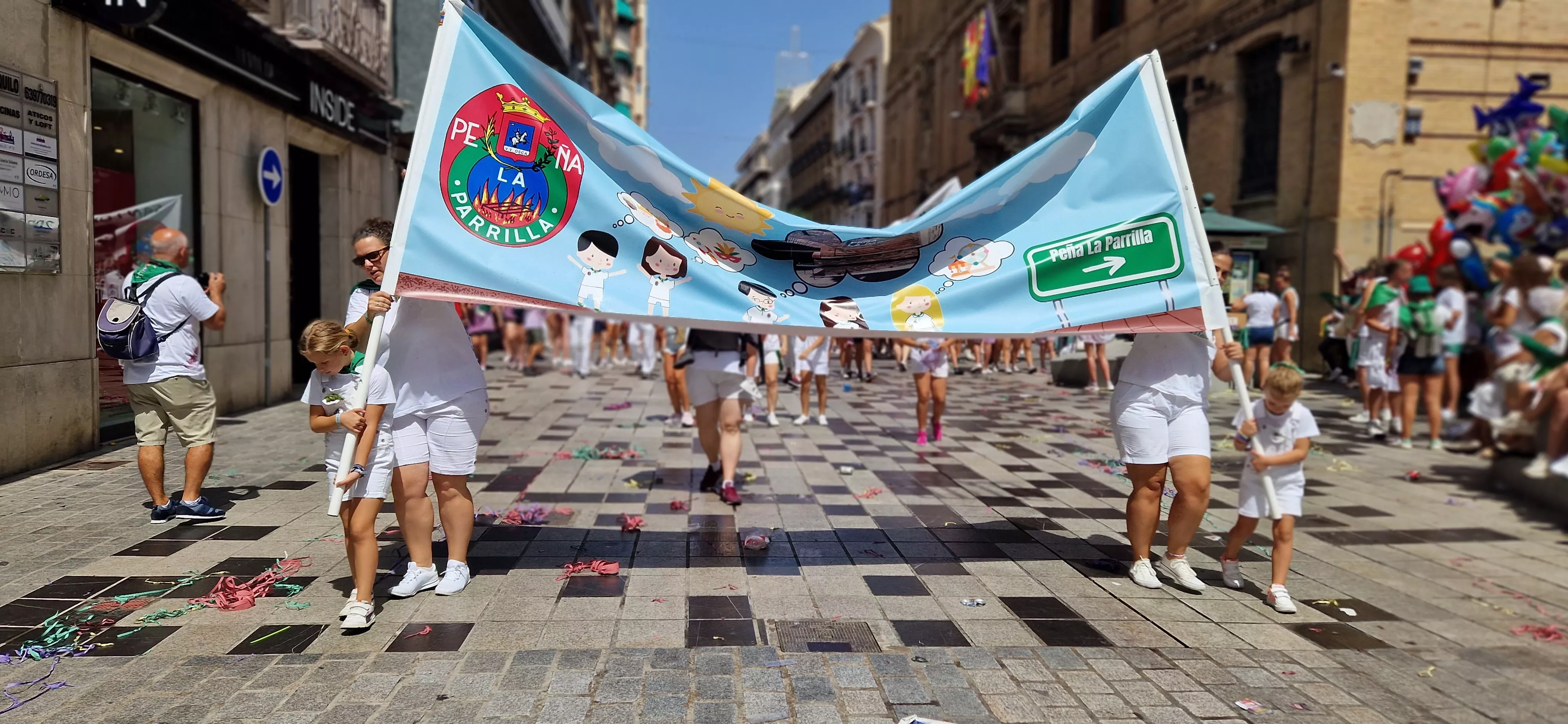 Cabalgata del día 9 de agosto.