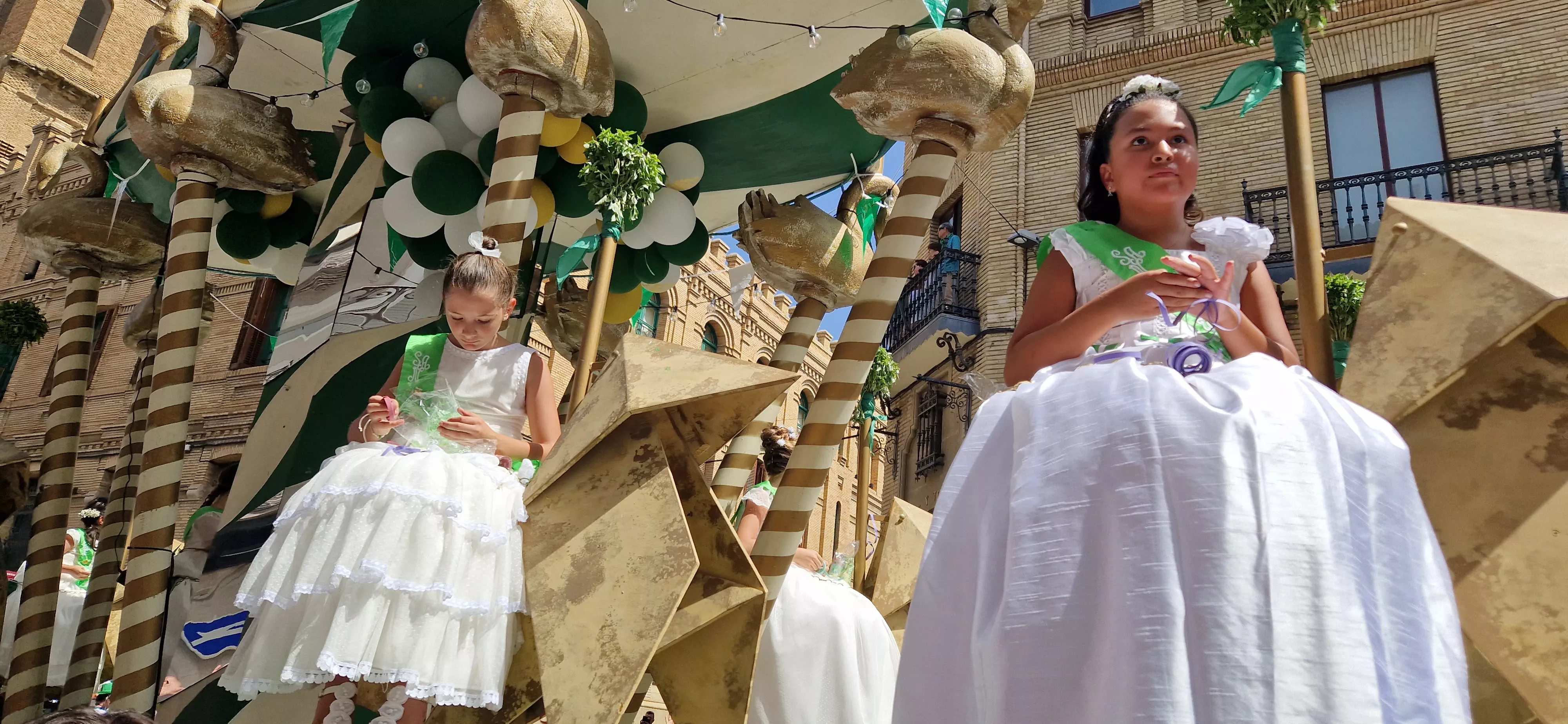 Cabalgata del día 9 de agosto.