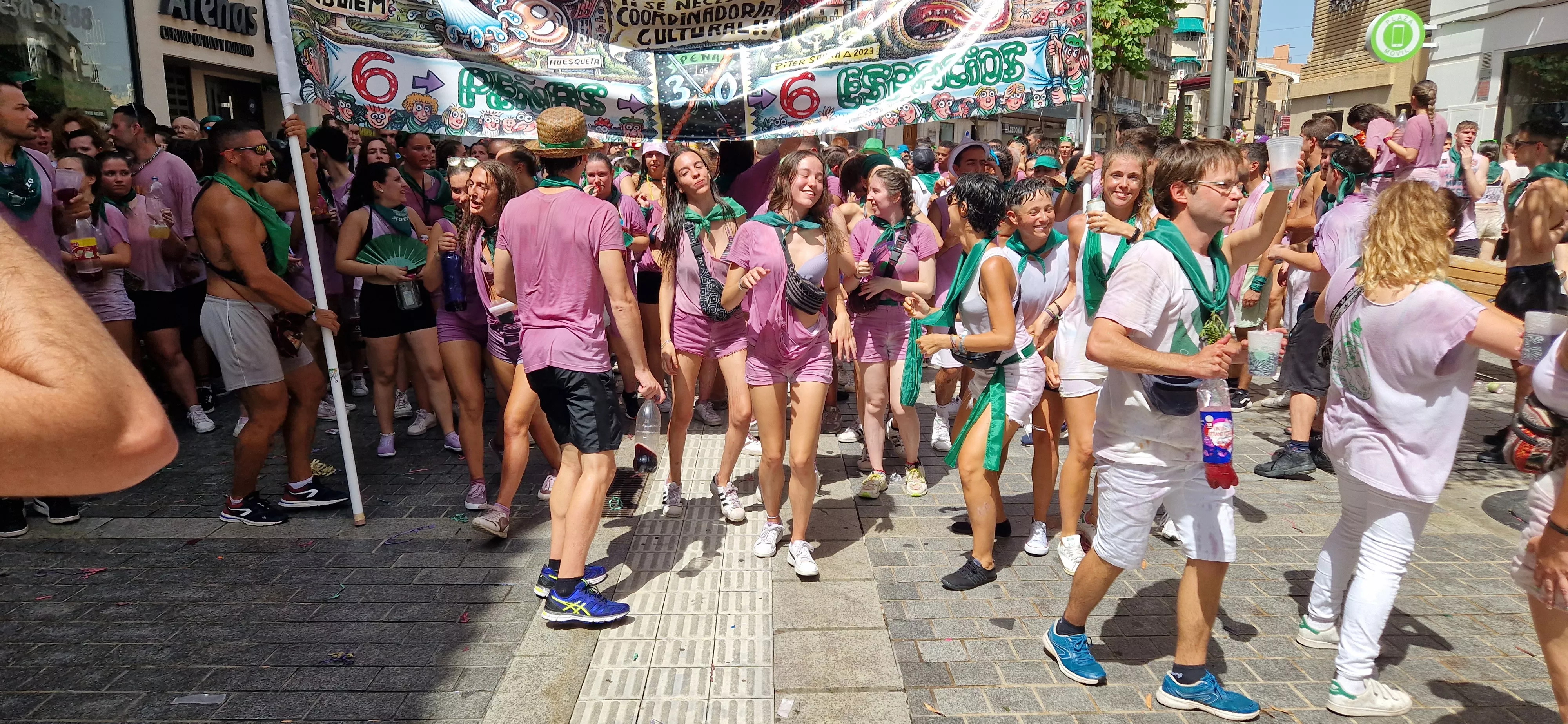 Cabalgata del día 9 de agosto.