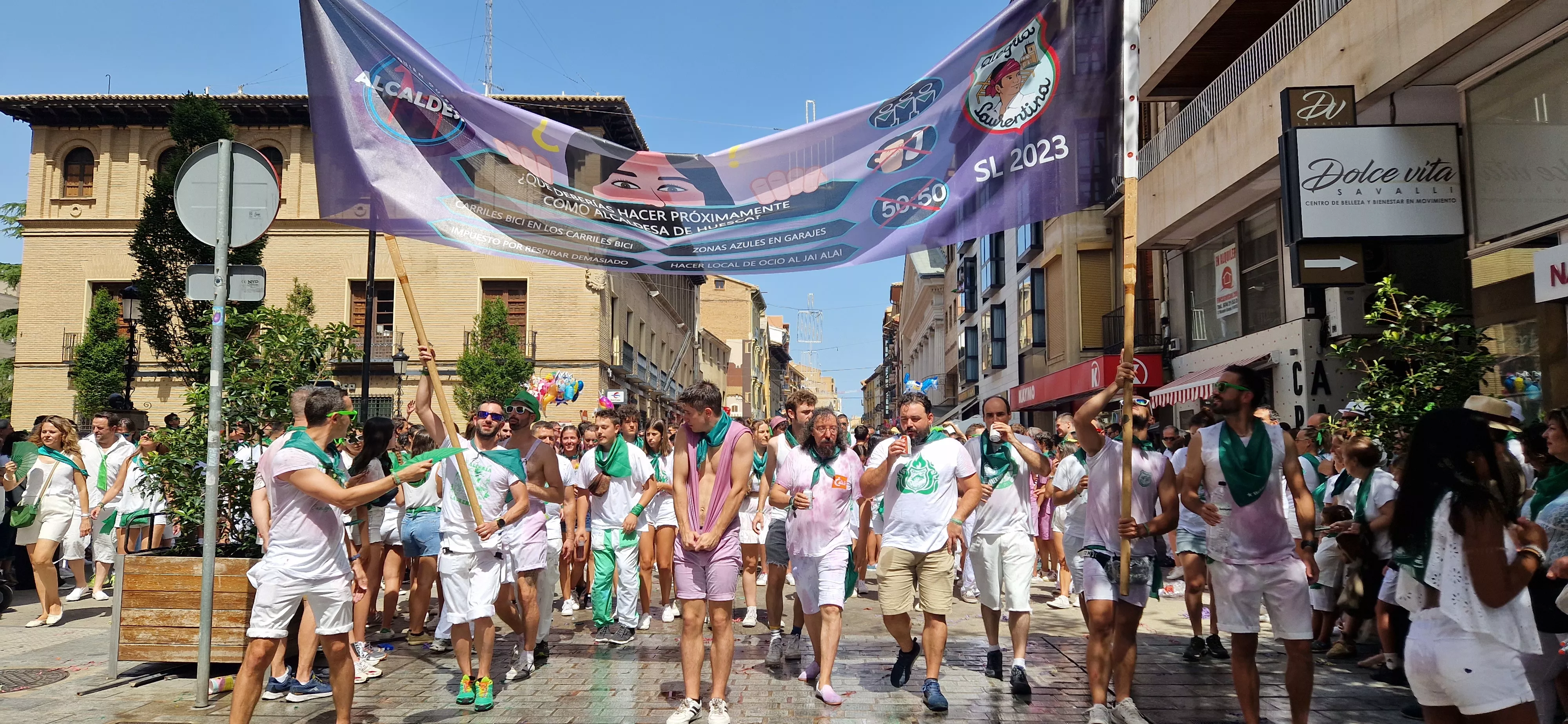 Cabalgata del día 9 de agosto.