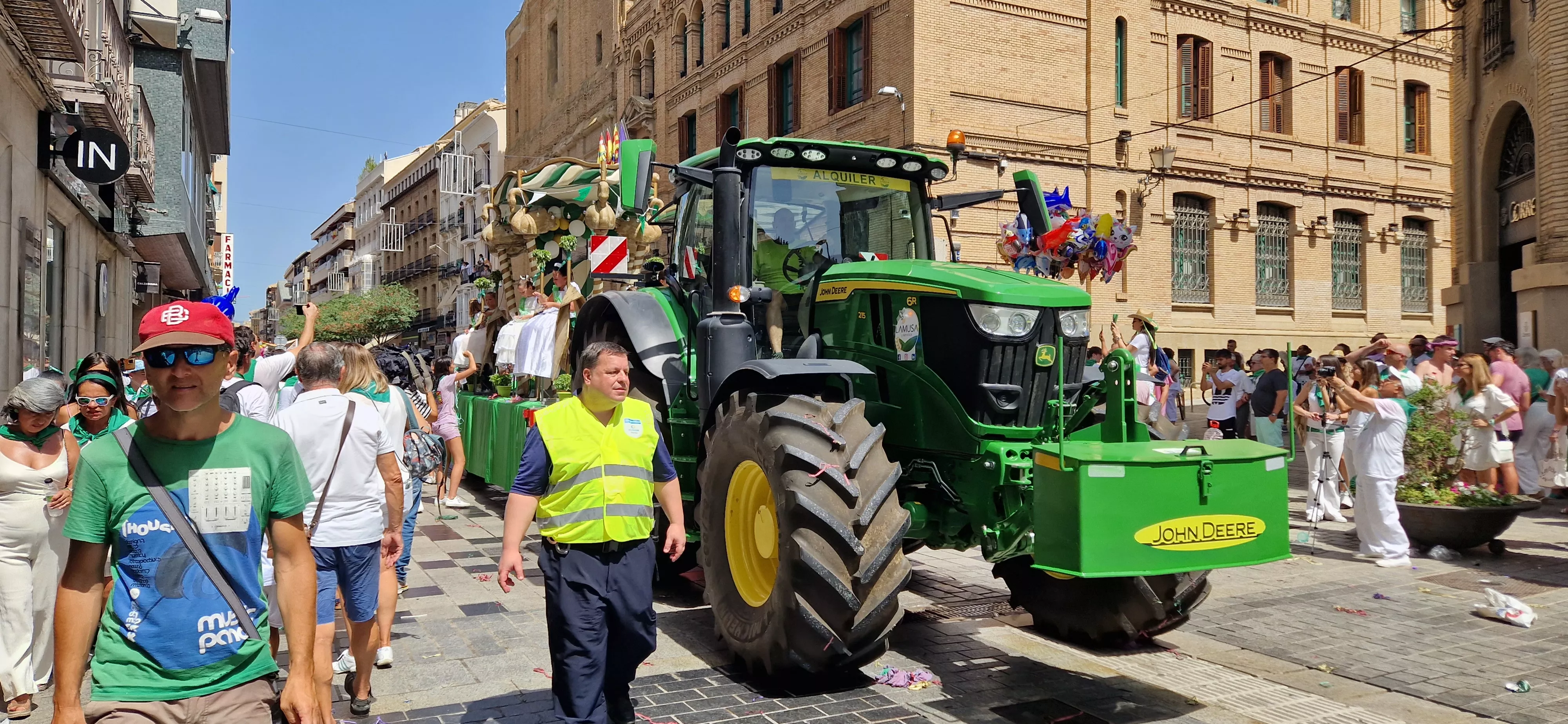Cabalgata del día 9 de agosto.