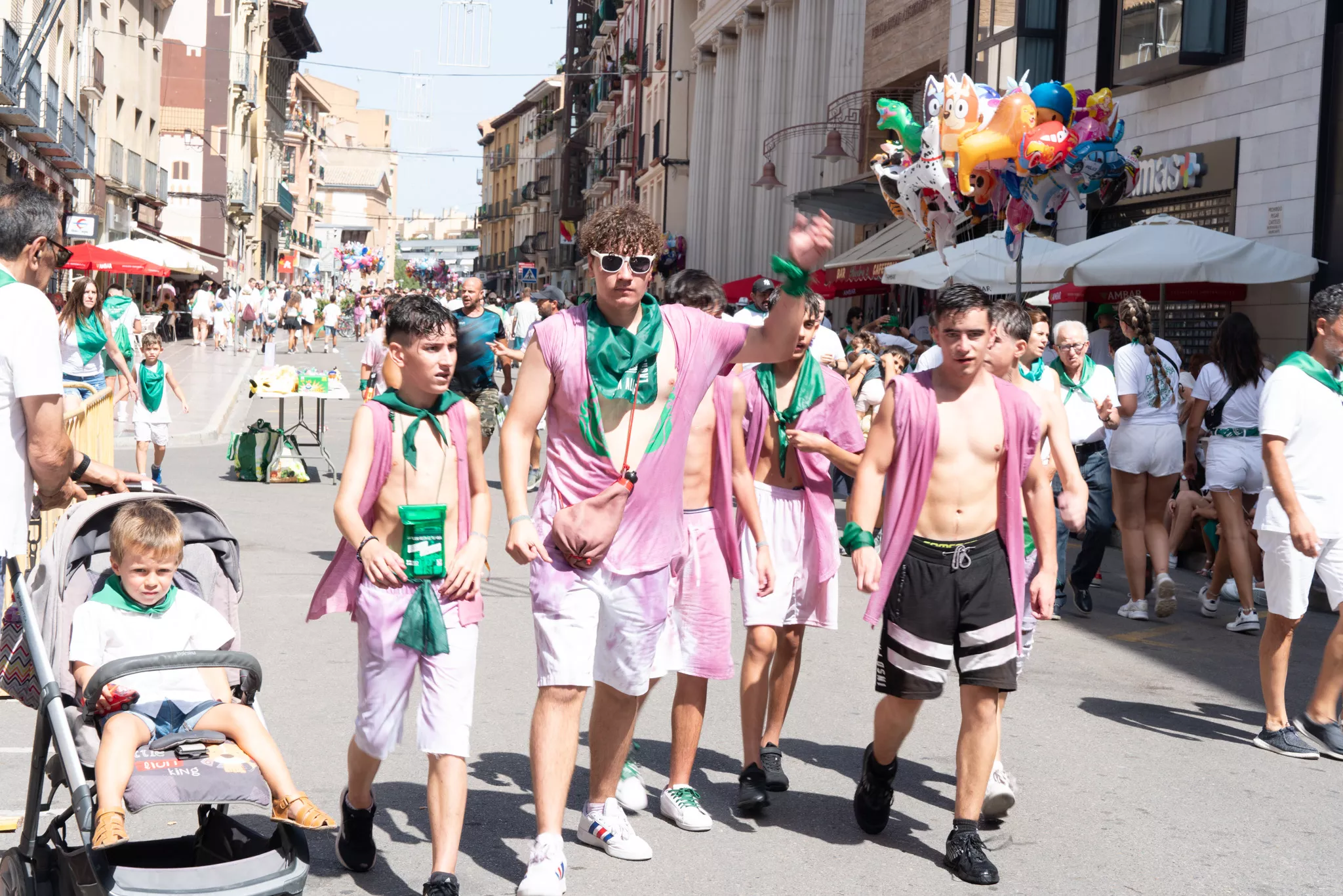 Cabalgata del día 9 de agosto.
