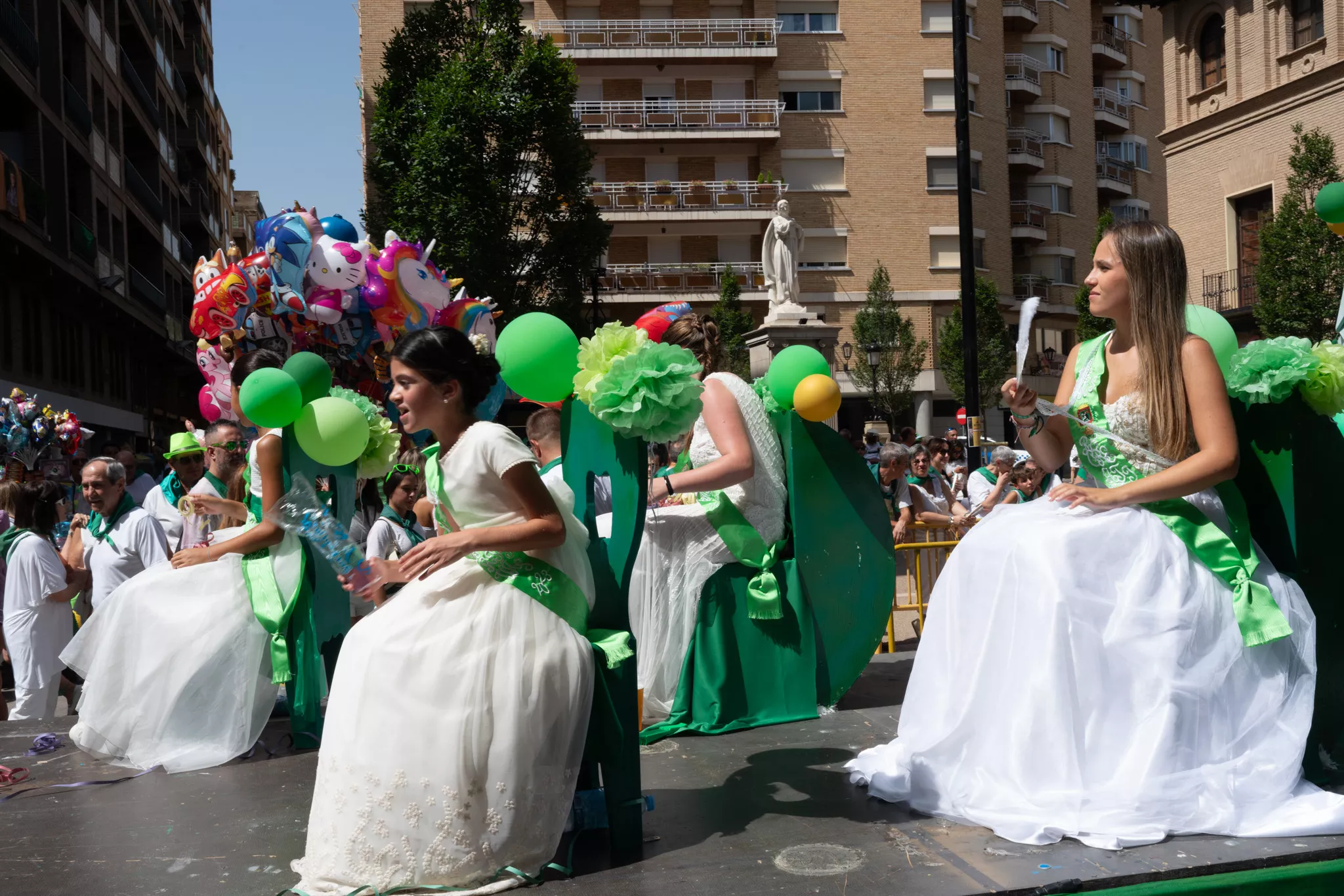 Cabalgata del día 9 de agosto.