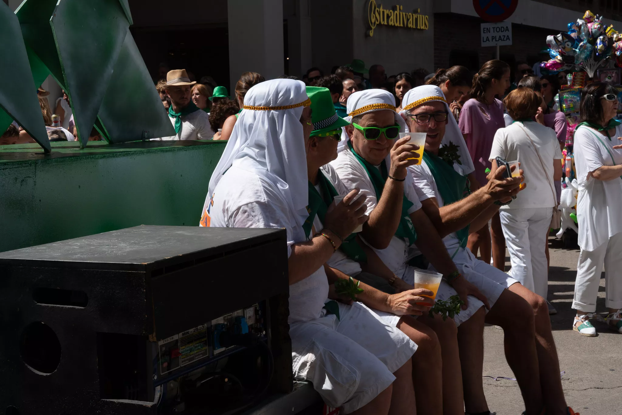 Cabalgata del día 9 de agosto.