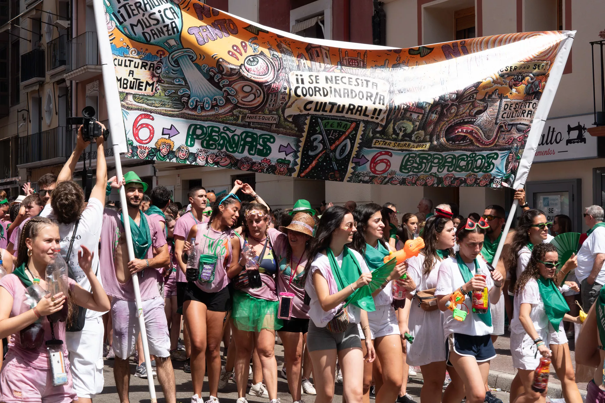 Cabalgata del día 9 de agosto.