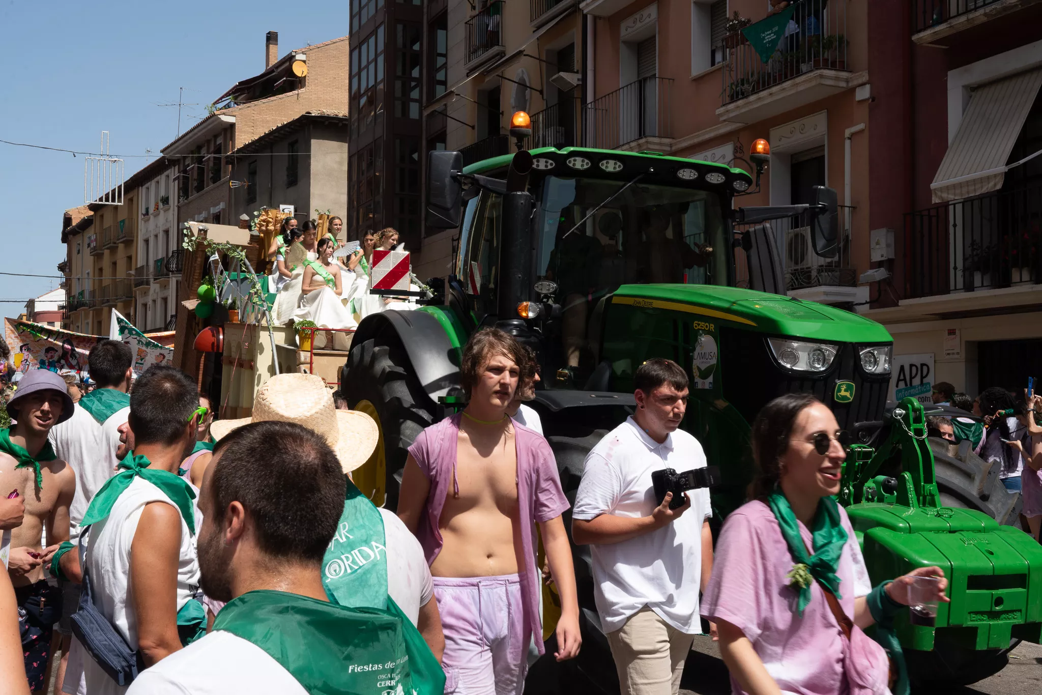 Cabalgata del día 9 de agosto.