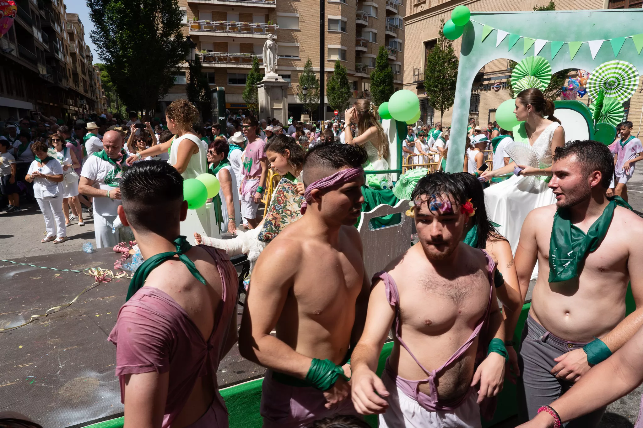 Cabalgata del día 9 de agosto.