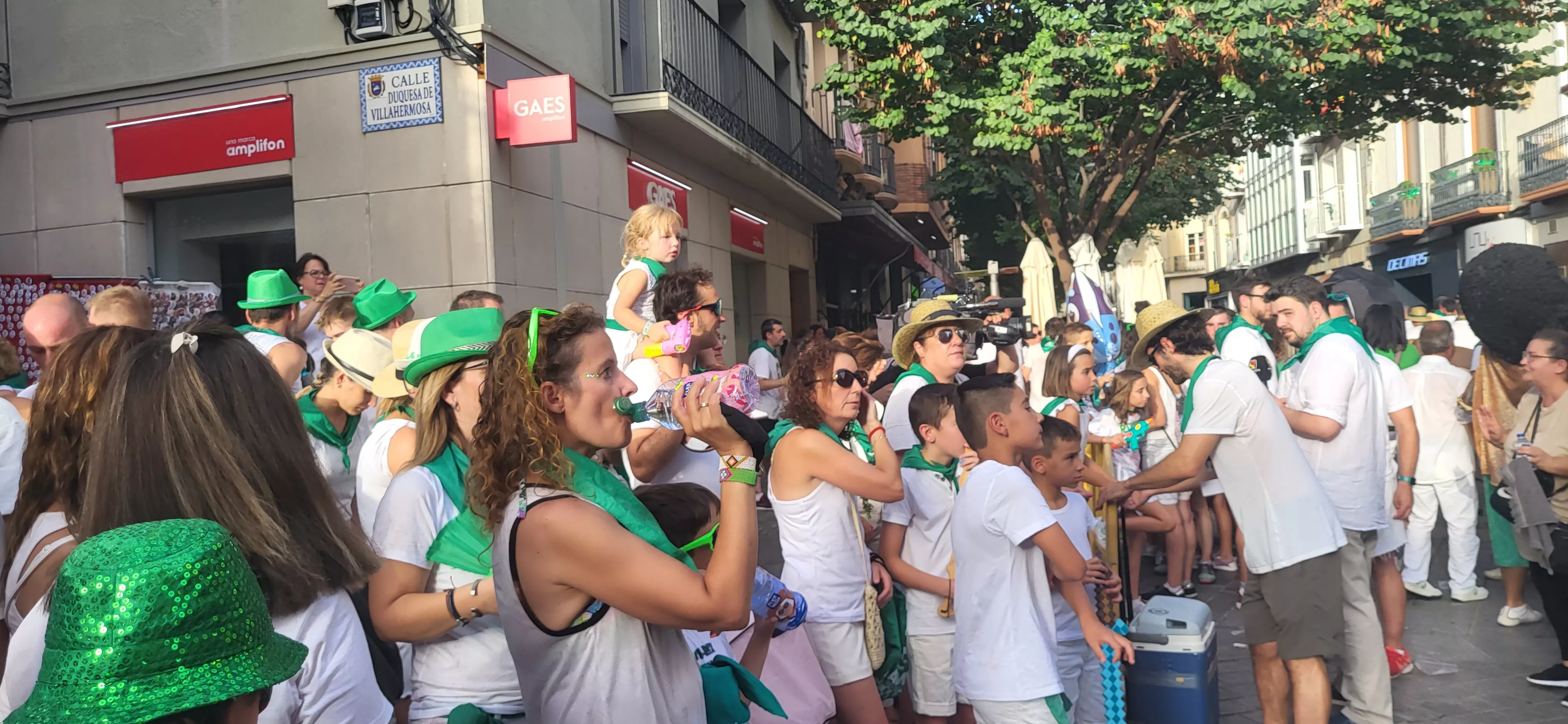  Primera salida de los Gigantes, Cabezudos y Caballicos en San Lorenzo. Foto: Mercedes Manterola