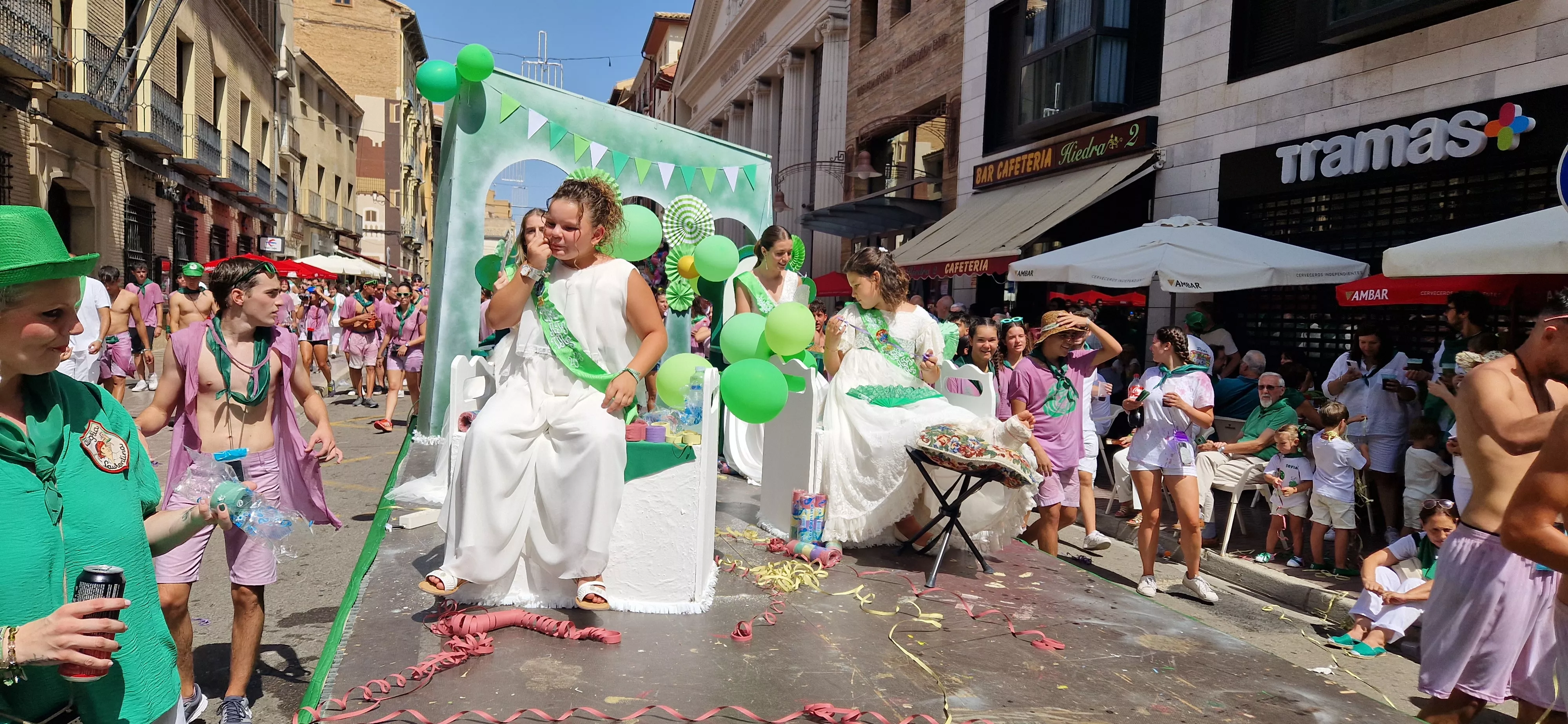 Cabalgata del día 9 de agosto.