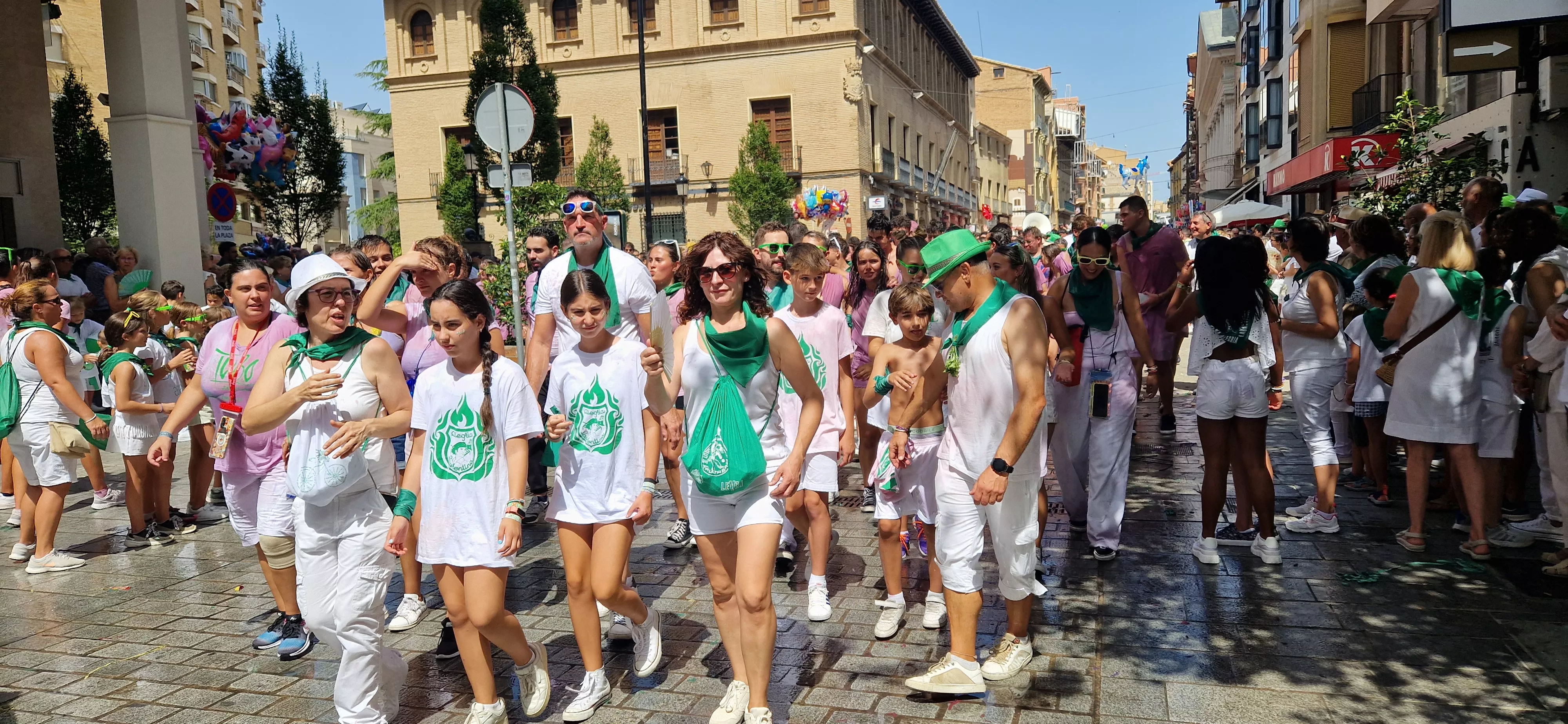 Cabalgata del día 9 de agosto.