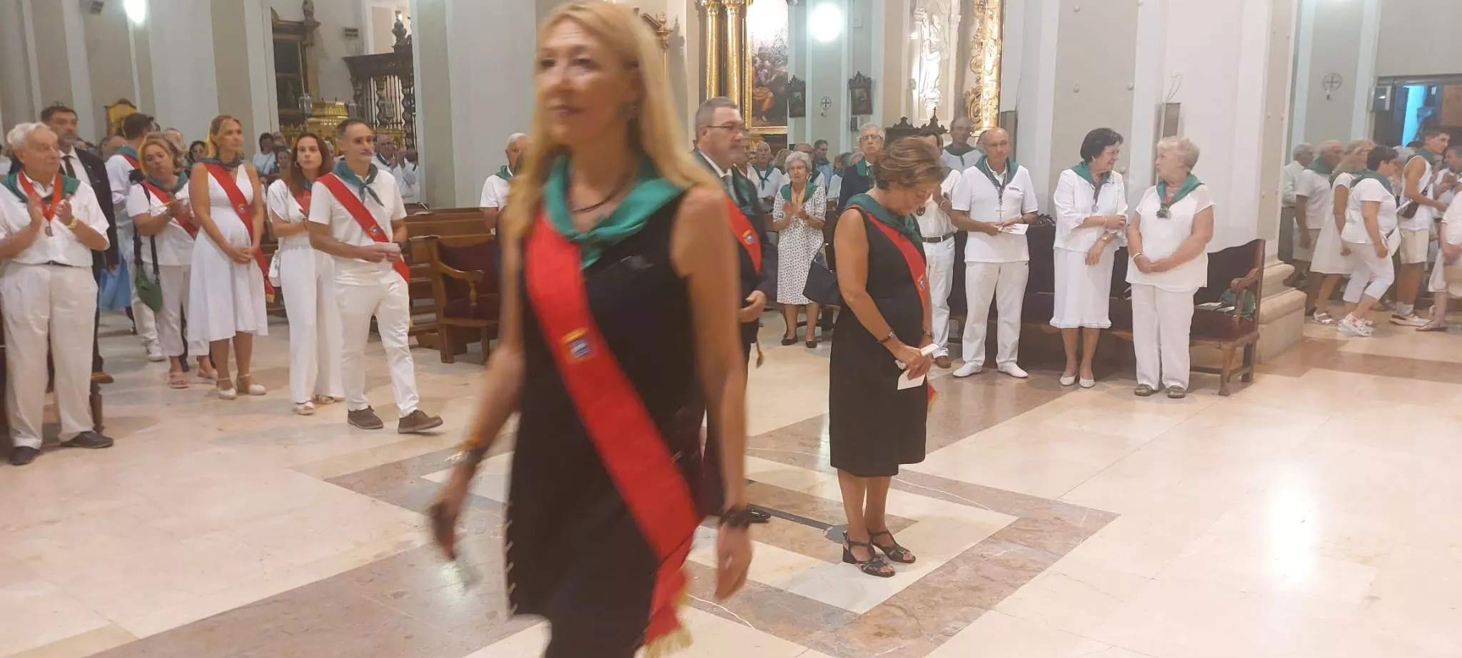 Celebración de las Completas en la Basílica de San Lorenzo.