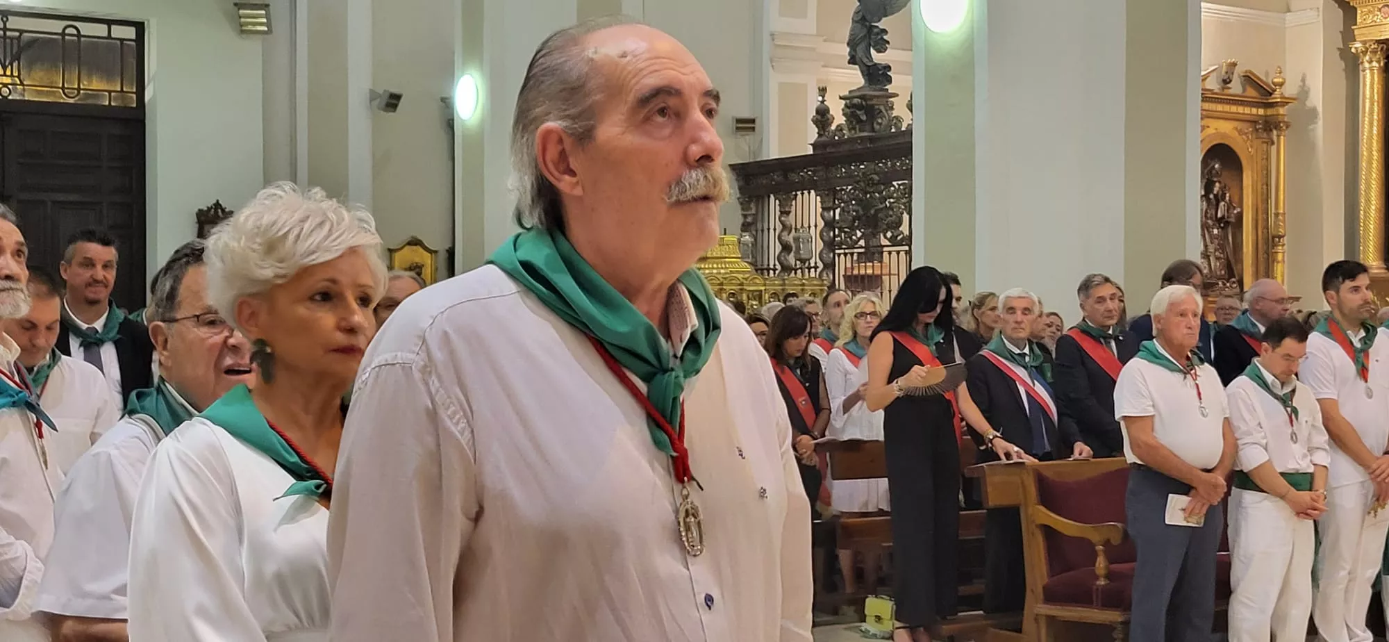 Celebración de las Completas en la Basílica de San Lorenzo.