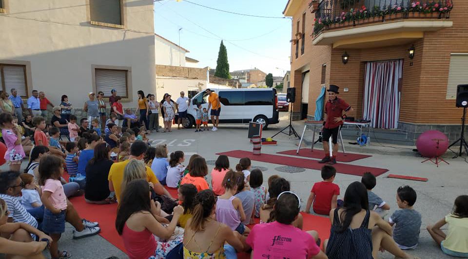 Una pasada edición del Festival Rural de Artes de Calle.