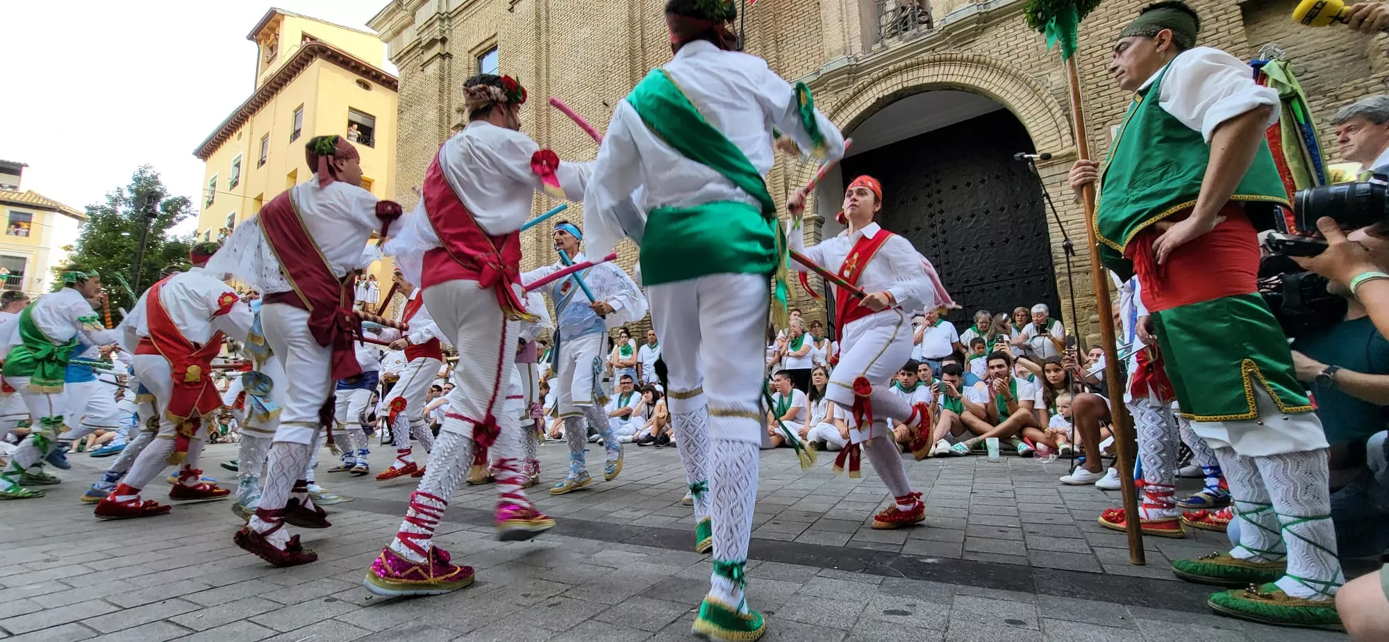 Ibón Cejalvo, con palos viejos